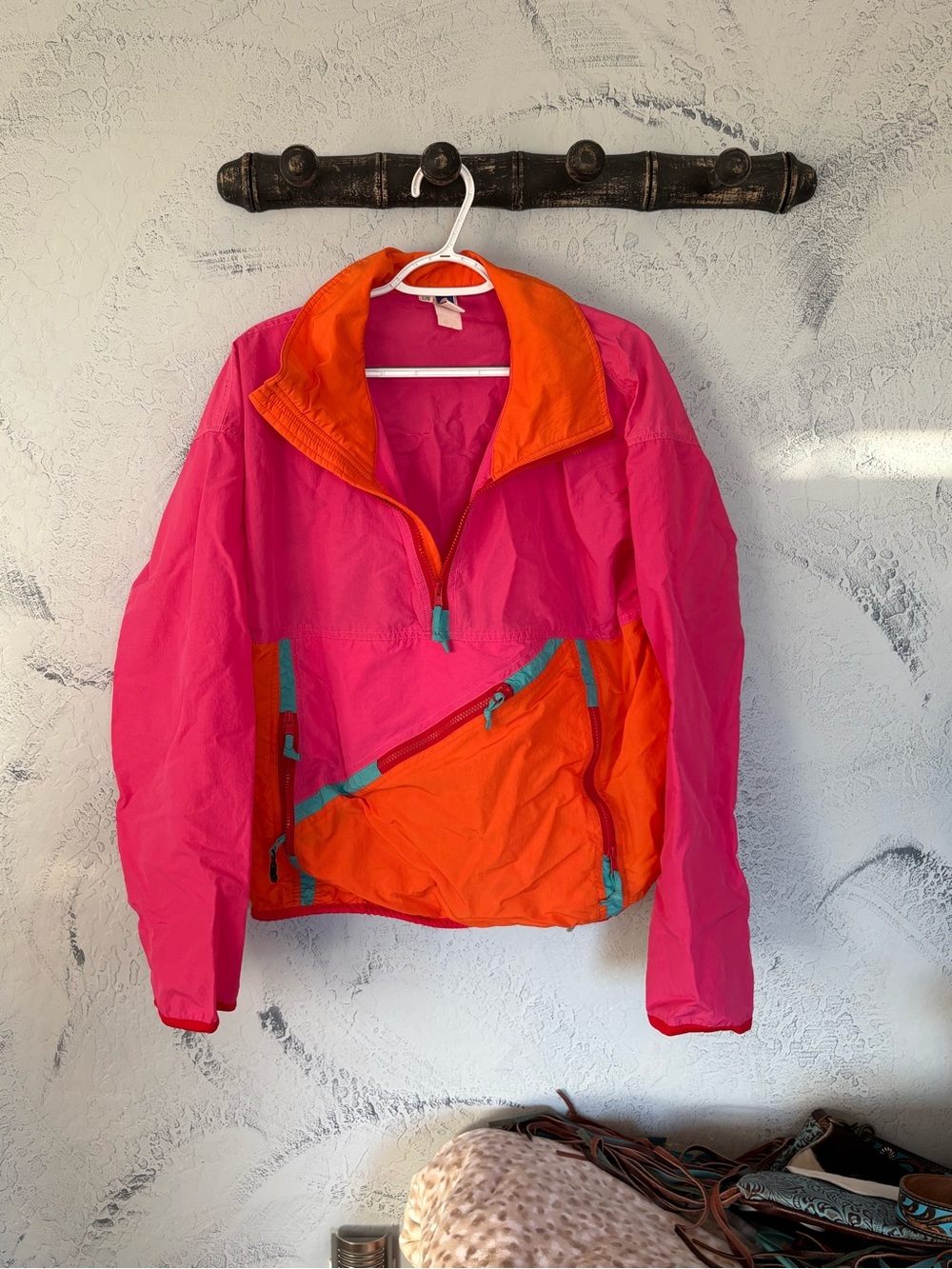 Vintage Sierra Designs Anorak Windbreaker w/Bright Colorblock